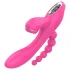 Erospace Sweet Play - vibratore punto G con sonda anale e aspirazione (rosa)