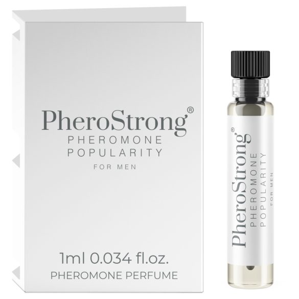 PheroStrong Popolarità - Profumo ai feromoni per uomini (1ml)