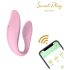 Sweet Play - vibratore smart per coppie (rosa)