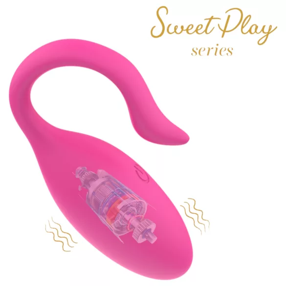 Sweet Play - vibratore a pallina smart - telecomando - rosa