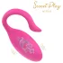 Sweet Play - vibratore a pallina smart - telecomando - rosa