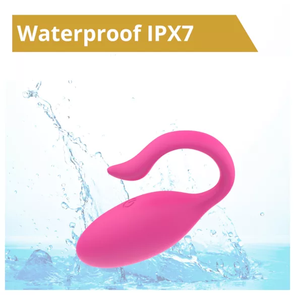 Sweet Play - vibratore a pallina smart - telecomando - rosa