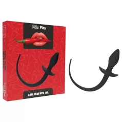 Wild Play - plug anale con coda - nero