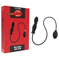Wild Play - plug anale gonfiabile - nero