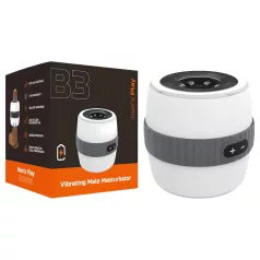 Men's Play - masturbatore vibrante discreto (bianco)