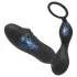 Erospace Men's Play - vibratore anale a spinta controllato tramite app (nero)
