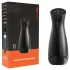 Men's Play - masturbatore succhiante vibrante con funzione riscaldante (nero)