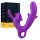 Erospace Sweet Play - vibratore con leccalingua per il clitoride e per il punto G oscillante (viola)