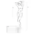 Passion - minidress a maniche lunghe - bianco - S-L