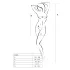 Passion BS026 - mini abito con spalline - nero - taglia S-L