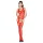 Passion BS038 - completo in rete rosso a zigzag (S-L)