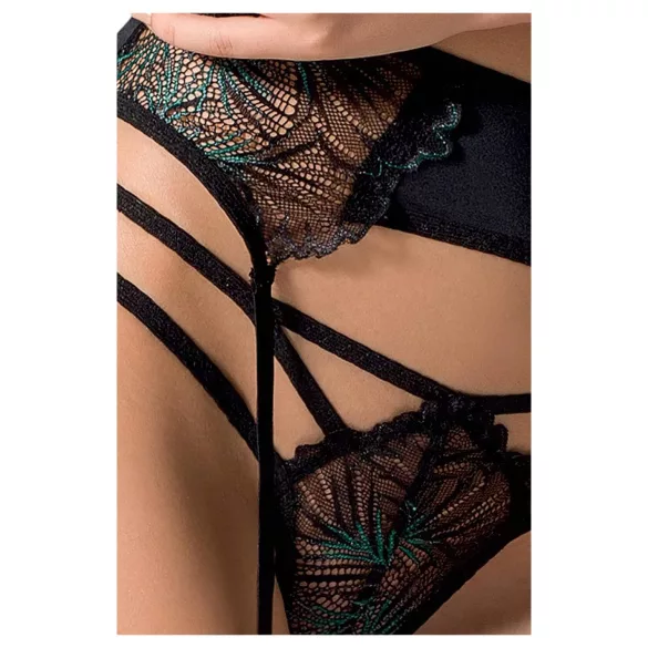 Passion Floris - set intimo donna - nero - L/XL