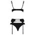 Passion Floris - set di lingerie (nero)