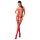 Passion BS054 - completo a rete floreale (rosso) - S-L