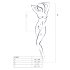 Passion BS064 - body aperto a rete (nero) - Taglia S-L