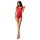 Passion BS064 - body aperto a rete (rosso) - S-L