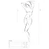 Passion - body rete aperto - rosso - taglia S-L