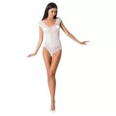 Passion BS064 - body aperto in rete bianca (S-L)