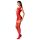 Passion BS082 - completo in pizzo senza maniche - rosso (S-L)