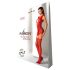 Passion BS082 - completo in pizzo senza maniche - rosso (S-L)