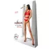 Passion BS083 - body rosso traforato, aperto (S-L)