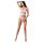 Passion BS083 - body aperto traforato (bianco) - S-L