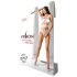 Passion BS083 - body aperto traforato (bianco) - S-L