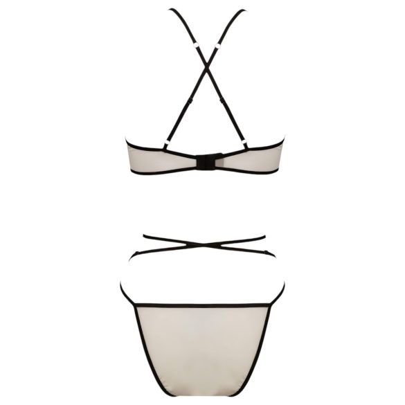 Passion Chika - set reggiseno (crema) - L/XL