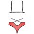 Set Reggiseno "Passion Peonia" (Rosso)