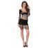 Passion BS105 - mini abito in rete (nero) - S-L