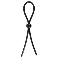 Magic Shiver - anello fallico regolabile (nero)