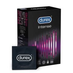 Durex Intense - Preservativi a coste e a puntini (16 pezzi)