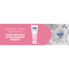   Durex Naturals - Gel Lubrificante Idratante Extra Sensibile (100ml)