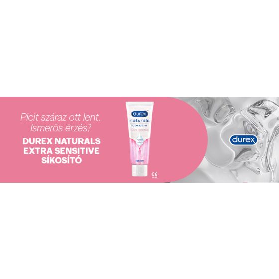 Durex Naturals - Gel Lubrificante Idratante Extra Sensibile (100ml)