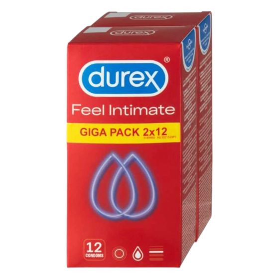 Durex Sensazione Intima - preservativi ultra sottili confezione doppia (2x12 pezzi)