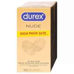 Durex Nude - preservativi ultra sottili (2x10 pz)
