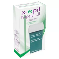   X-Epil Happy Roll - cartuccia cera depilatoria - aloe vera - 50ml