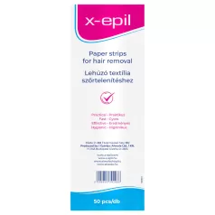 X-Epil - strisce depilatorie in tessuto - 50 pezzi