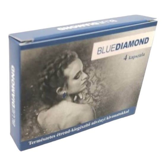 Diamante Blu - Integratore Alimentare Naturale per Uomini (4 capsule)