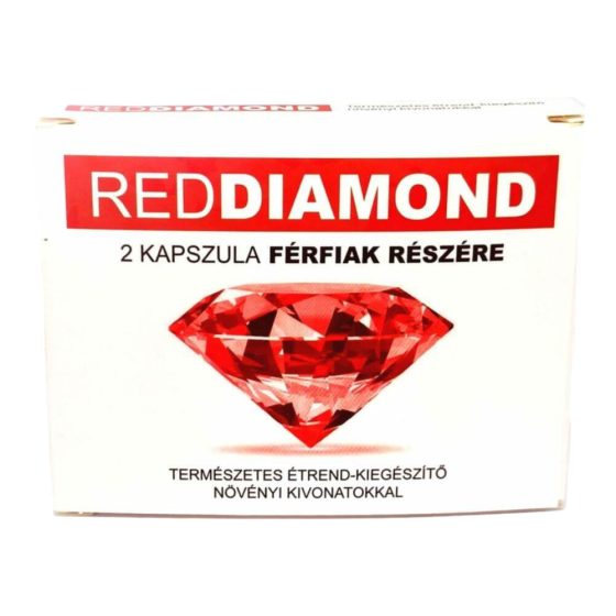 Diamante Rosso - Integratore alimentare naturale per uomini (confezione da 2 capsule)