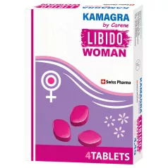   Kamagra by Carene Libido Woman - integratore alimentare in compresse per donne - 4 pz