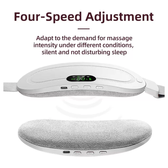 EMS - fascia massaggiante mestruazioni ricaricabile - bianco