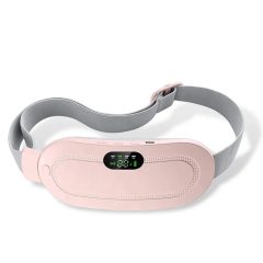   Fascia massaggiante e riscaldante per il ciclo mestruale a batteria (rosa)