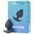 Desirel Obsidian - vibratore anale smart - silicone nero