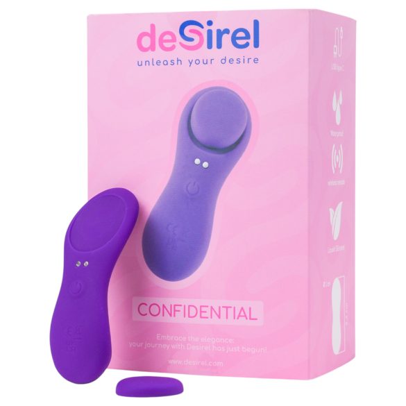 Desirel Confidenziale - slip vibrante smart (viola)