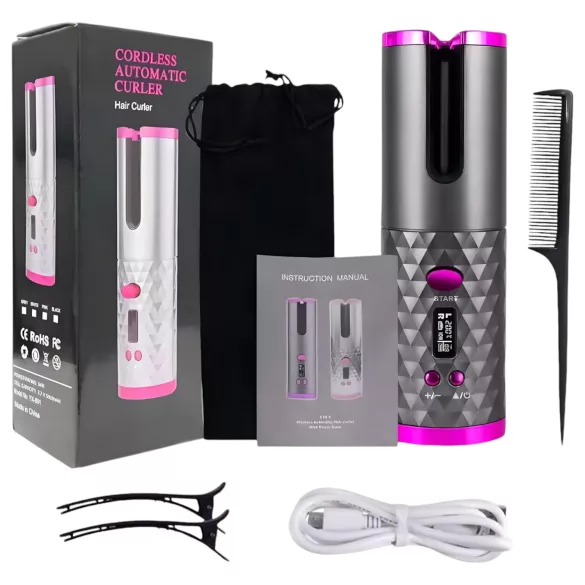 CAC - set ricci capelli a batteria (bianco)