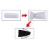 Sunfo - Plug Anale in Silicone con Gemma a Cuore (Nero-Rosa)