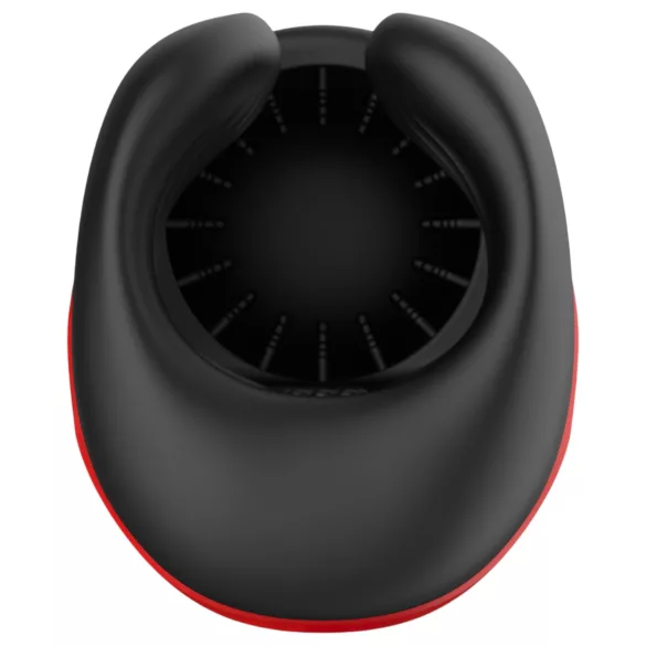 Lena - masturbatore vibrante stretto - silicone rosso