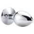 Desirel Pink Jewel M - plug anale (argento-rosa)