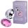 Desirel Gioiello Rosa L - plug anale (argento-rosa)